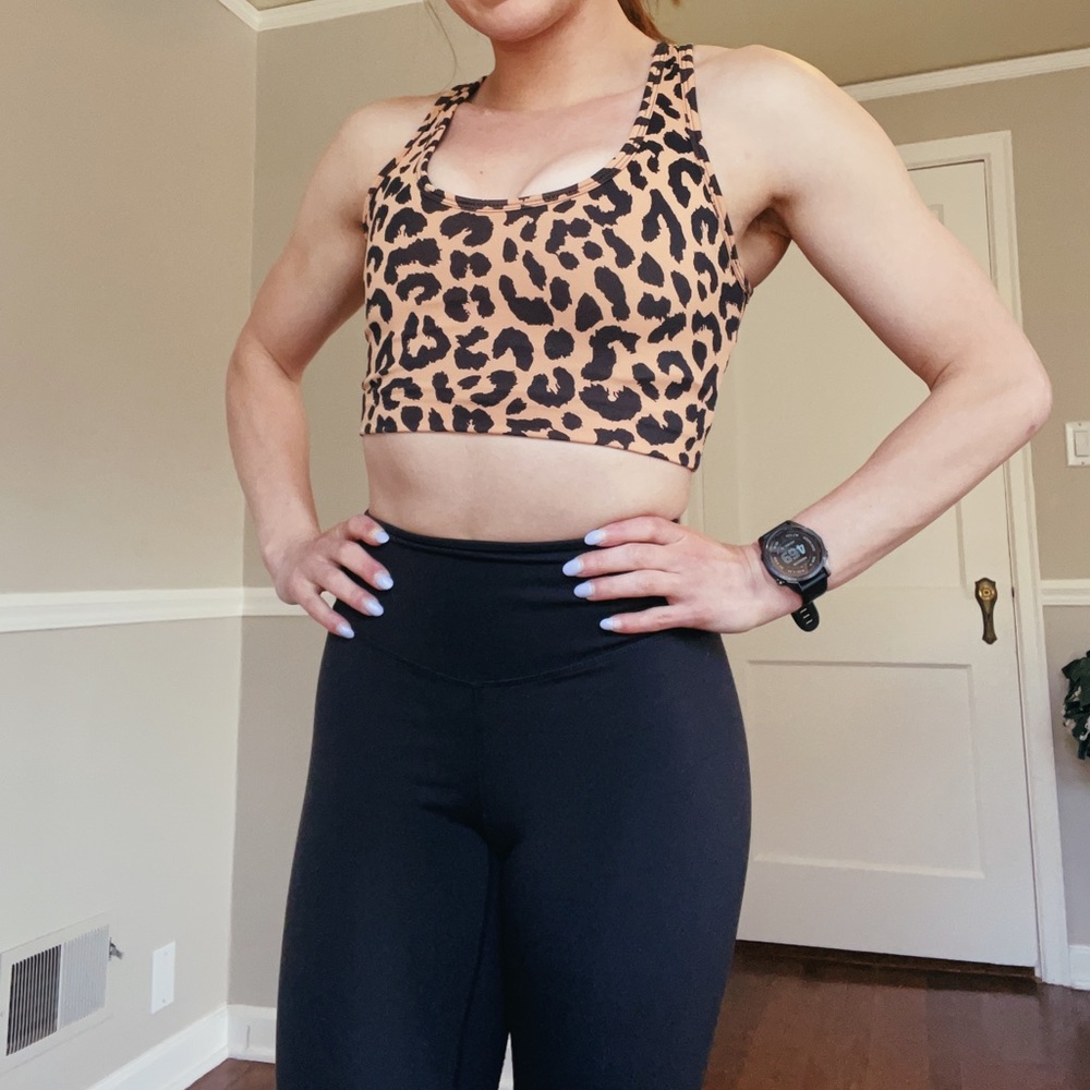 Balance Athletica cheetah crop - S